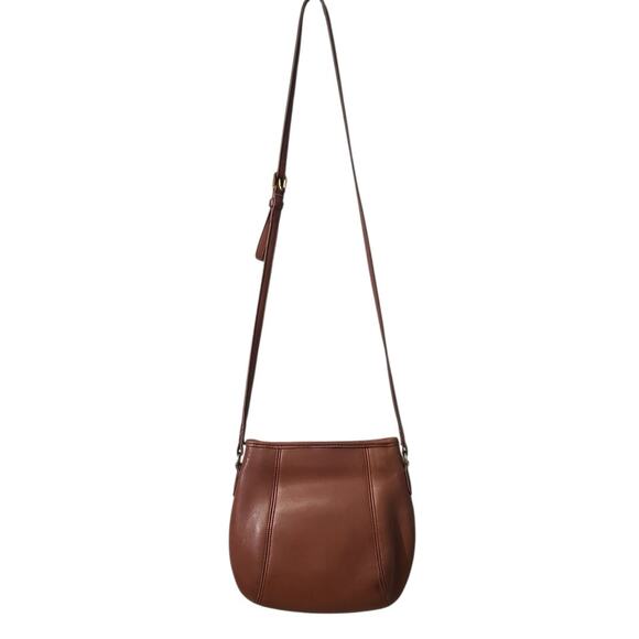 Coach Vintage 9990 Brown Small Frame Pouch Crossbody 9 x 4 x 8 - Picture 1 of 9